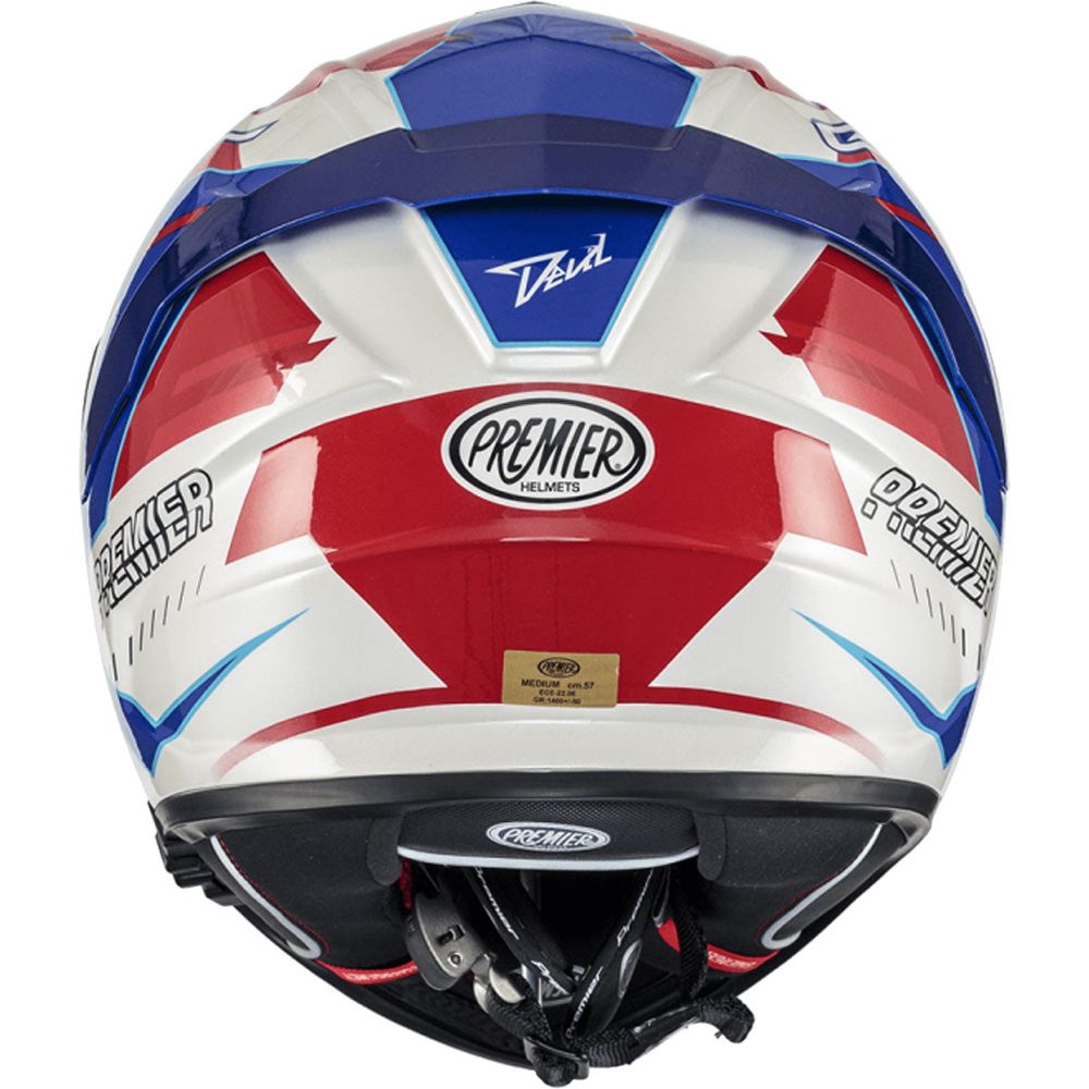 Premier Devil EV 13 Full Face Helmet Blue / Red / White