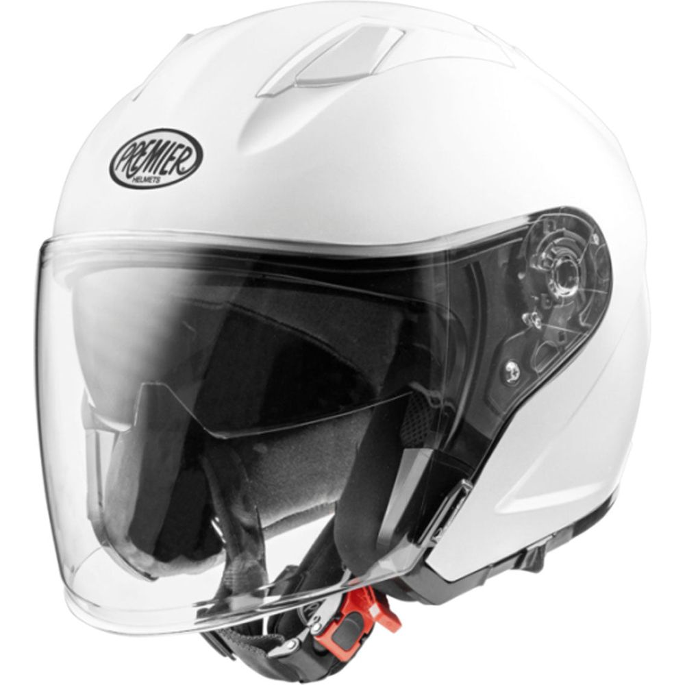 Premier Dokker U8 Open Face Helmet White