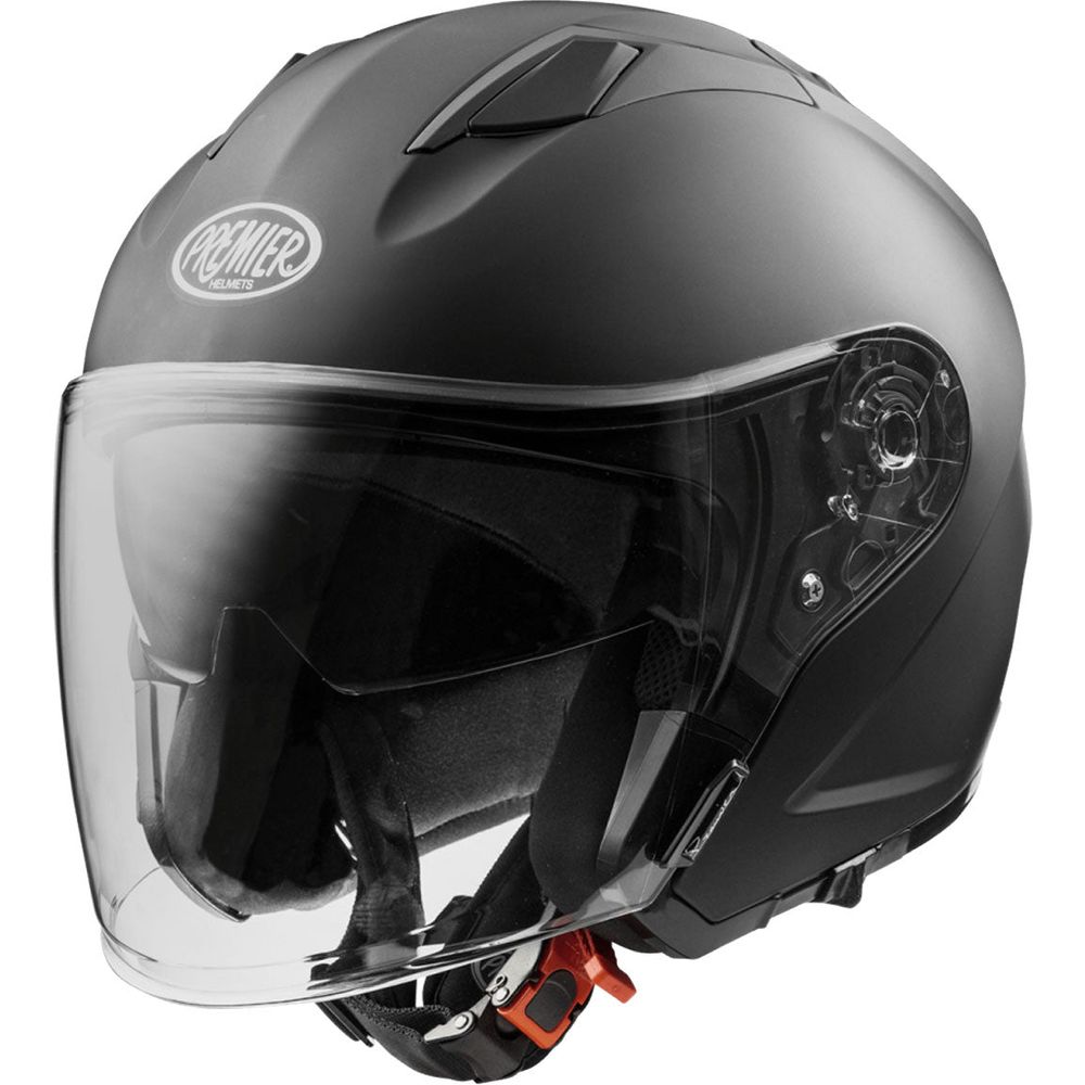 Premier Dokker U9 Open Face Helmet Matt Black