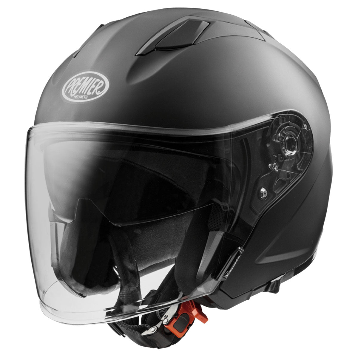 Premier Dokker U9 BM Open Face Helmet Matt Black