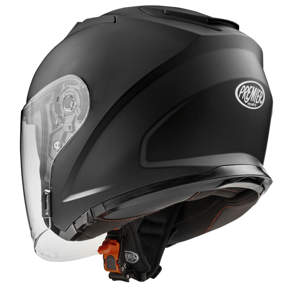 Premier Dokker U9 BM Open Face Helmet Matt Black