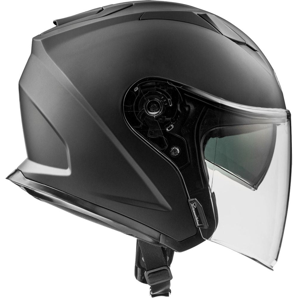 Premier Dokker U9 Open Face Helmet Matt Black  - FREE UK Delivery - Moto Central