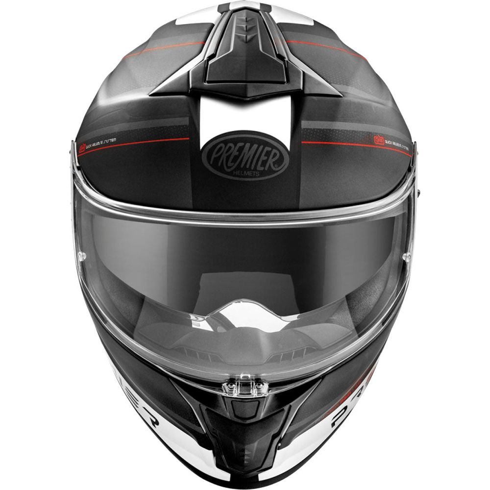 Premier Evoluzione SP 2 Full Face Helmet Black / White