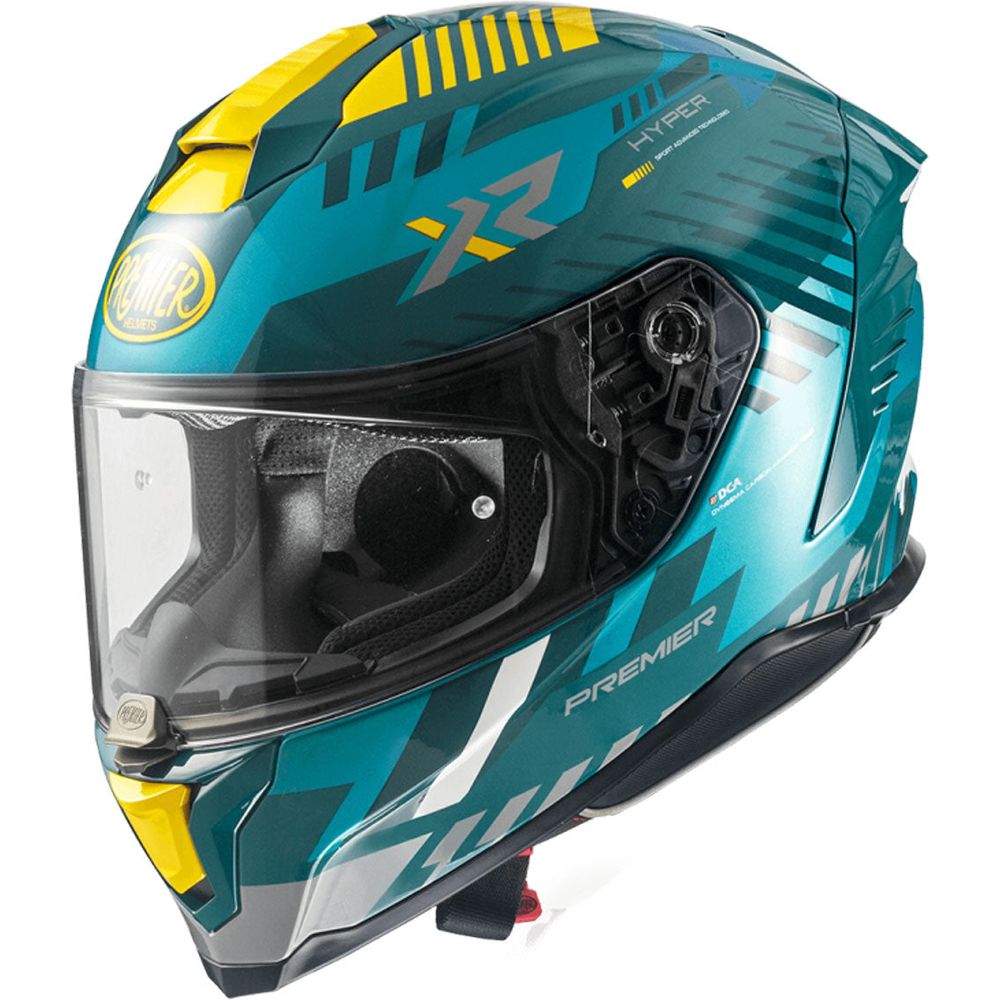 Premier Hyper XR 21 Full Face Helmet Blue / Yellow