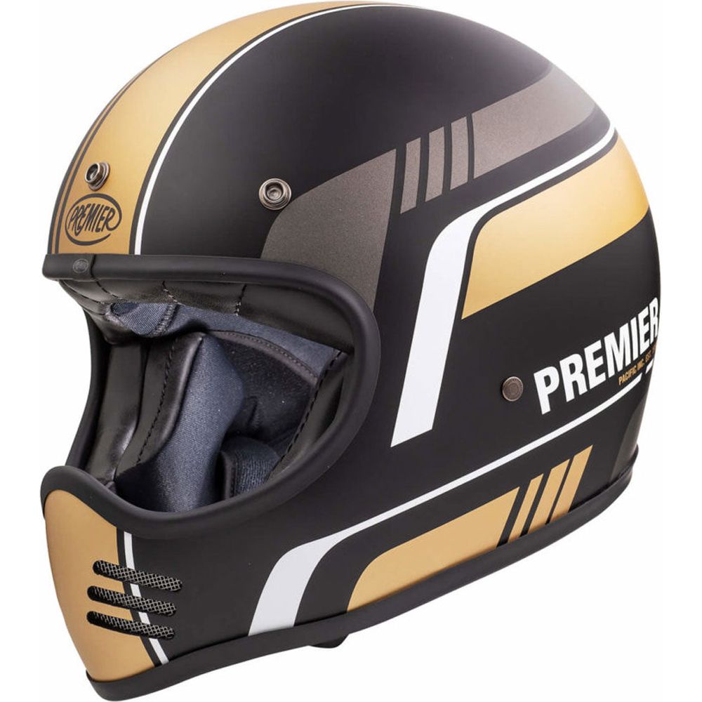 Premier MX BL 19 Full Face Helmet Black / Bronze