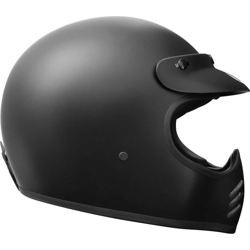 Premier MX U9 Full Face Helmet Matt Black  - FREE UK Shipping, FREE 365 Day Returns | Moto Central