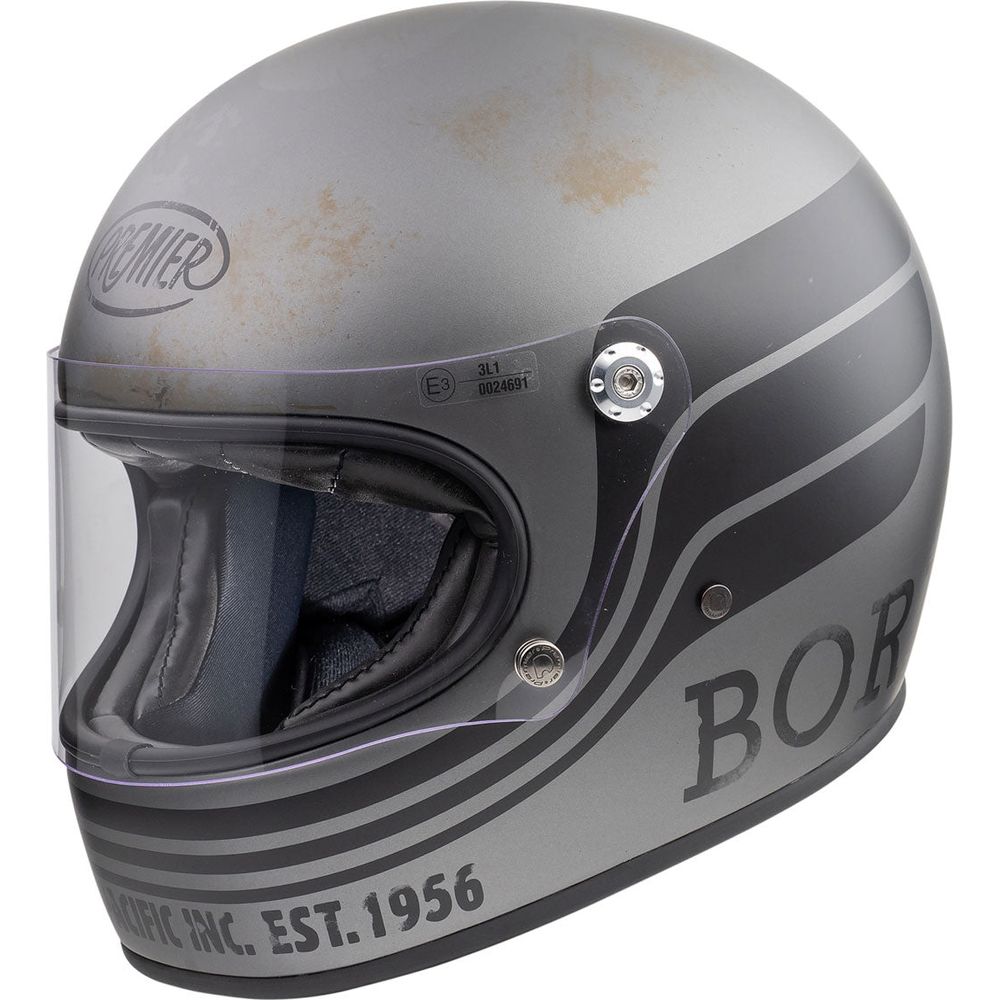 Premier Trophy BTR 17 Full Face Helmet Gunmetal