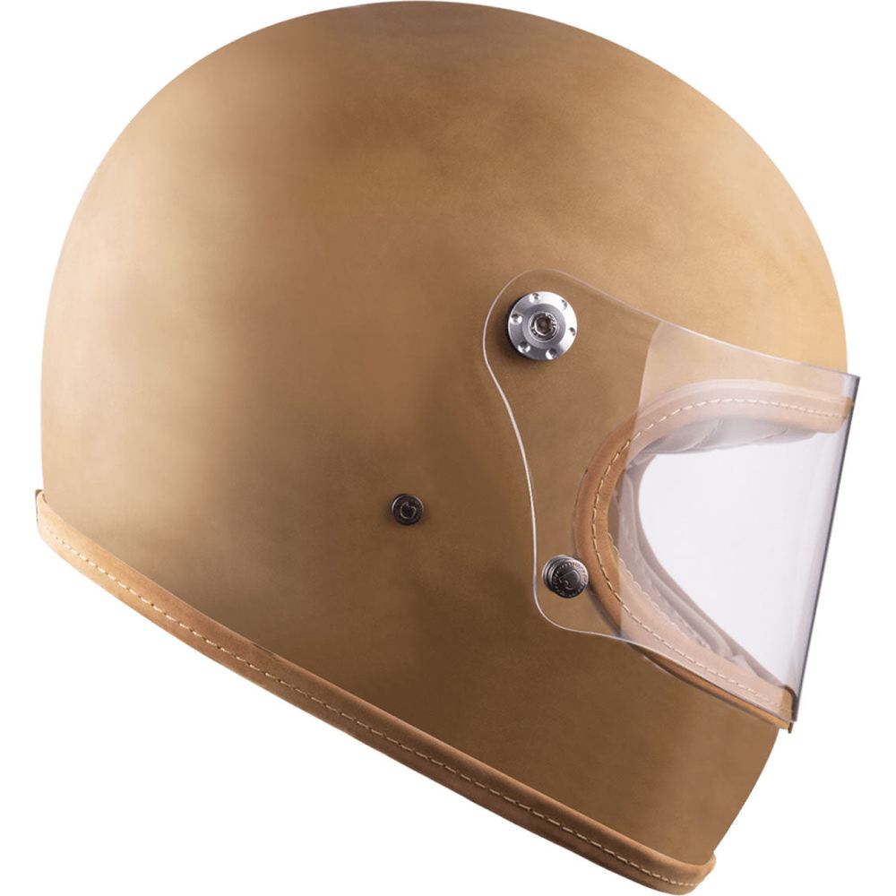 Premier Trophy Platinum Edition BOS Full Face Helmet Brown  - FREE UK Shipping, FREE 365 Day Returns | Moto Central