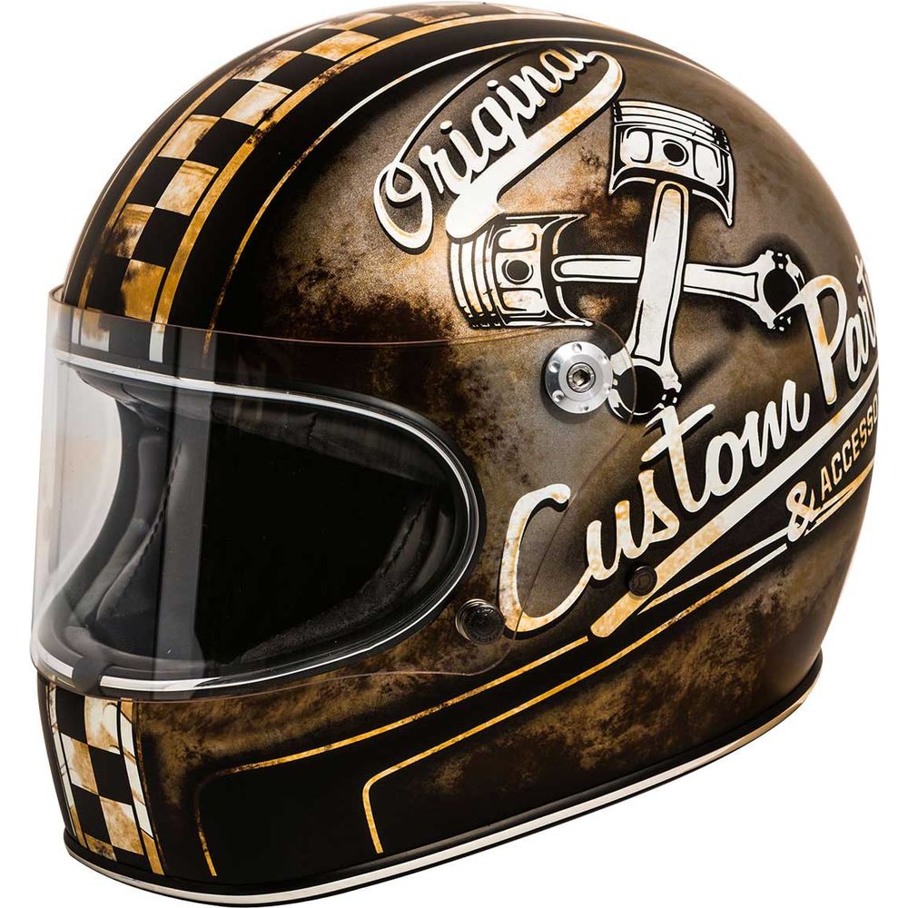 Premier Trophy OP 9 Full Face Helmet Rust