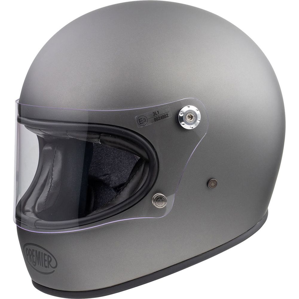 Premier Trophy U17 Full Face Helmet Gunmetal