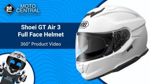 Shoei GT Air 3 Plain Full Face Helmet White - FREE UK Shipping, FREE 365 Day Returns | Moto Central