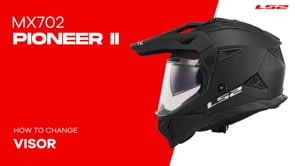 LS2 MX702 Pioneer 2 ECE 22.06 Adventure Helmet Namib White / Blue / Red - FREE UK Shipping, FREE 365 Day Returns | Moto Central