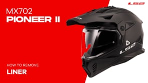 LS2 MX702 Pioneer 2 ECE 22.06 Adventure Helmet Matt Black - FREE UK Shipping, FREE 365 Day Returns | Moto Central