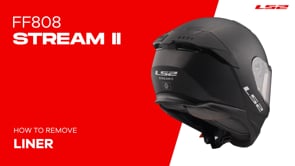 LS2 FF808 Stream 2 ECE 22.06 Full Face Helmet Fury Black / Red - FREE UK Shipping, FREE 365 Day Returns | Moto Central