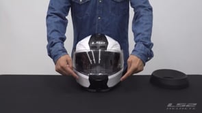 LS2 FF902 Scope 2 Flip-Up Helmet Nardo Grey - FREE UK Shipping, FREE 365 Day Returns | Moto Central