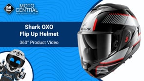 Shark OXO Flip Up Helmet Sikter Black / Anthracite / Red - FREE UK Shipping, FREE 365 Day Returns | Moto Central