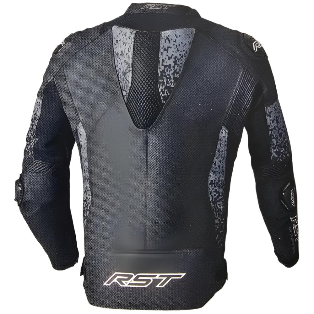 RST Pro Series Supersport-K CE Leather Jacket Black / Grey - FREE UK Shipping, FREE 365 Day Returns | Moto Central