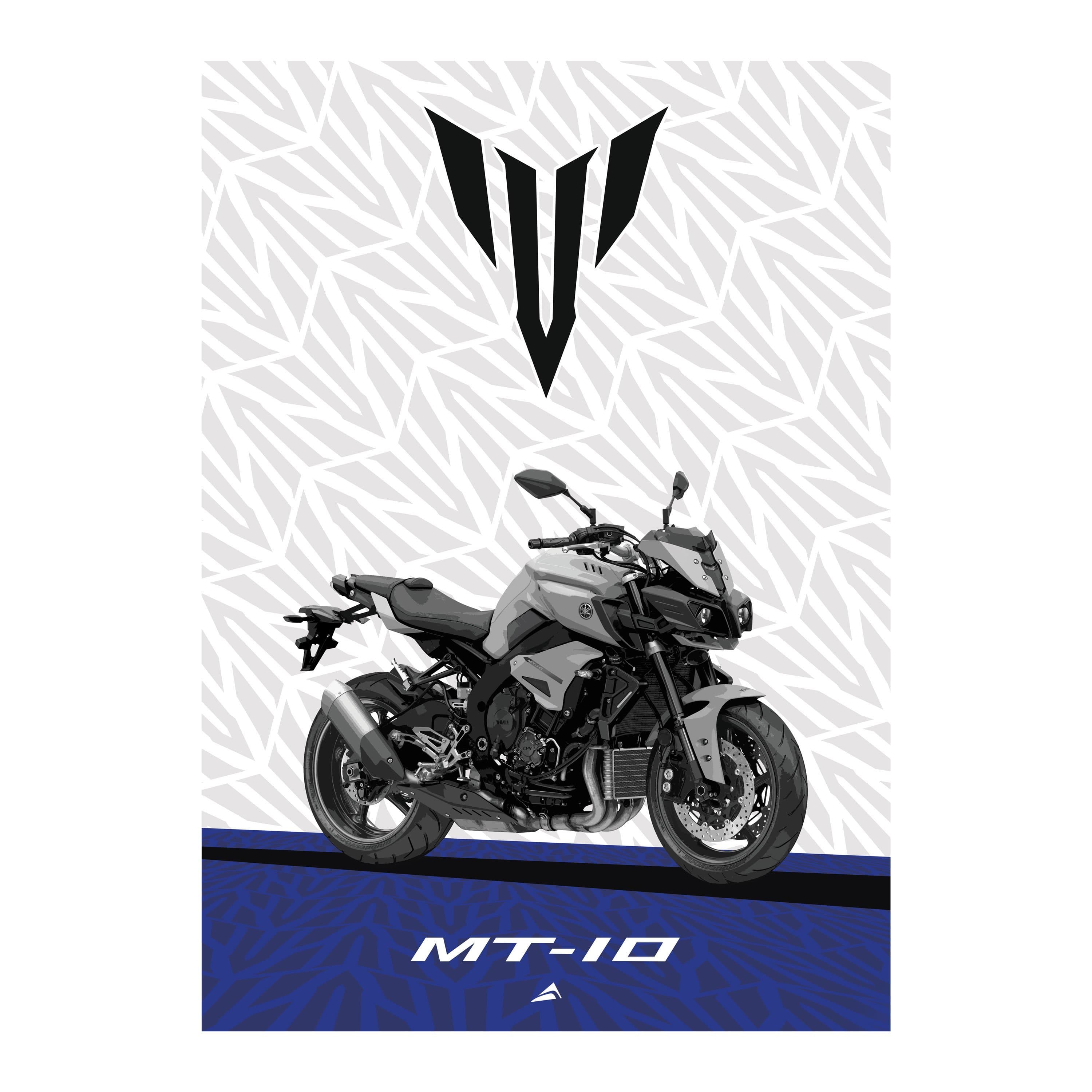 Pyramid MT-10 Poster For Yamaha MT-10 2016-Current