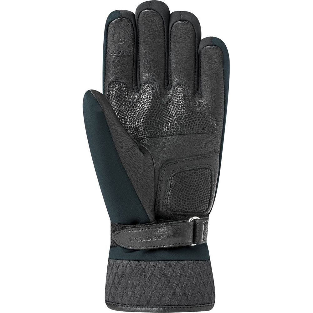 Racer (France) Sara Ladies Textile Gloves Black / Navy - FREE UK Shipping, FREE 365 Day Returns | Moto Central