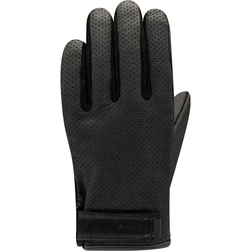 Racer (France) Tuxedo Summer Leather Gloves Black / Black