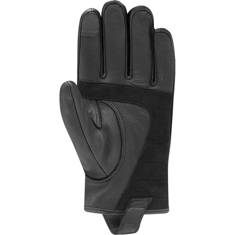 Racer (France) Tuxedo Summer Leather Gloves Black / Black