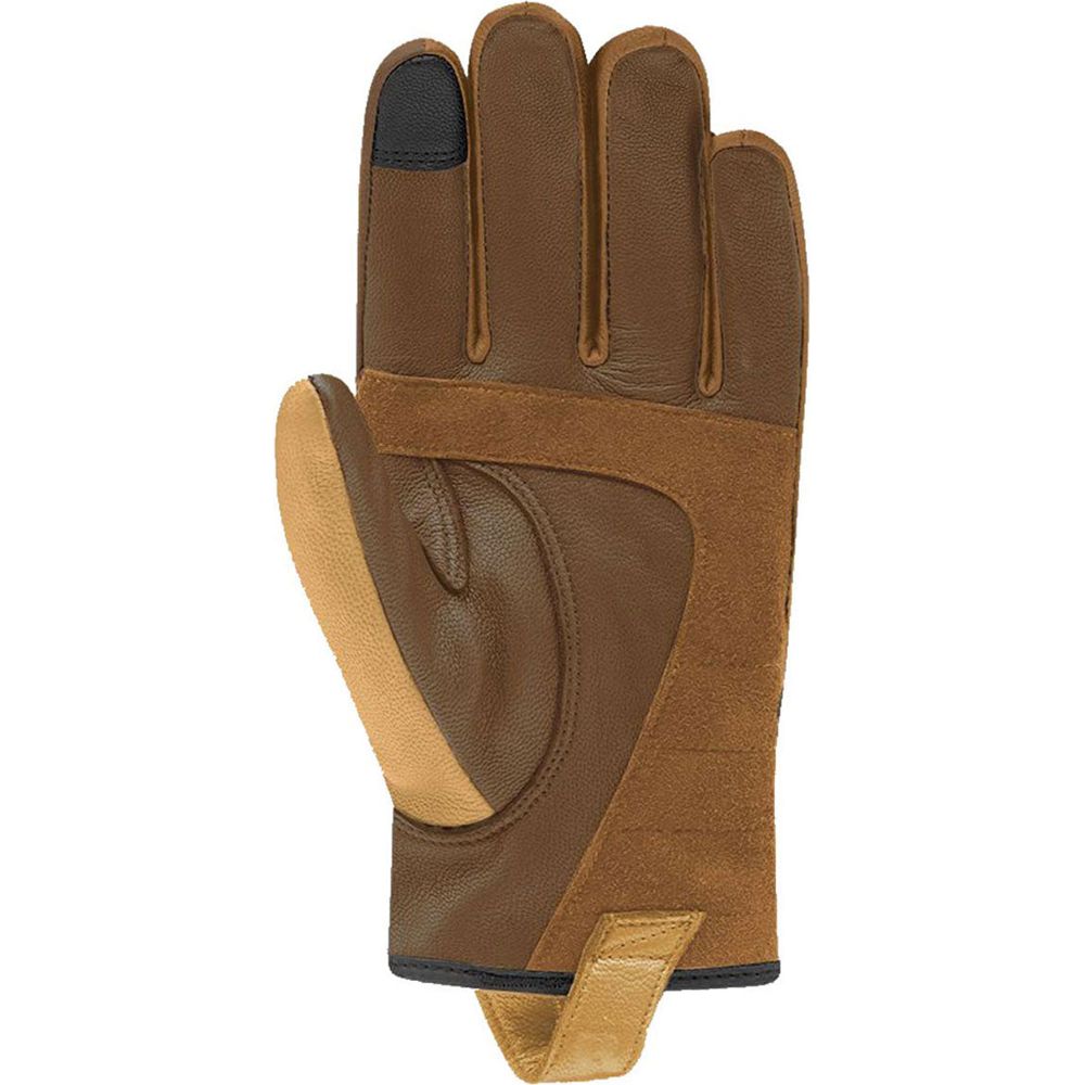 Racer (France) Tuxedo Summer Leather Gloves Tan