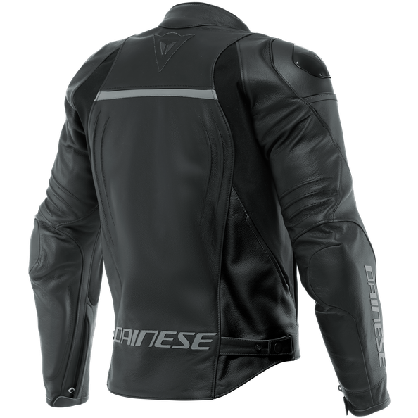 Dainese Racing 4 Leather Jacket Black / Black