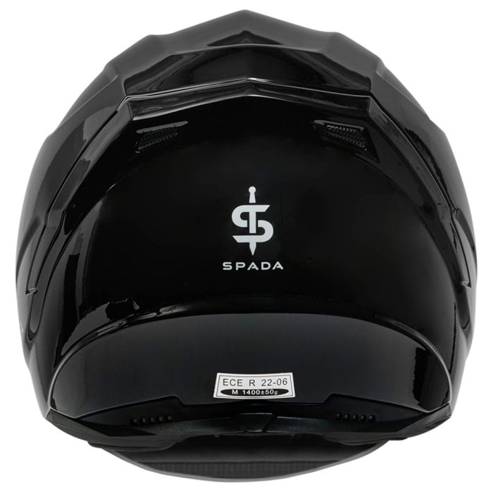 Spada Raiden 2 Full Face Helmet Black - FREE UK Shipping, FREE 365 Day Returns | Moto Central