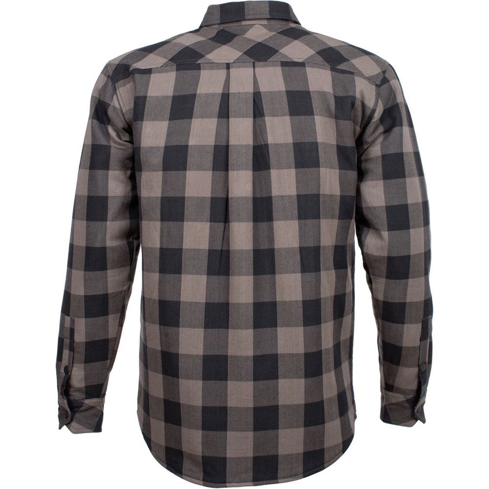 Resurgence Gear Riding CE Shirt Check Grey