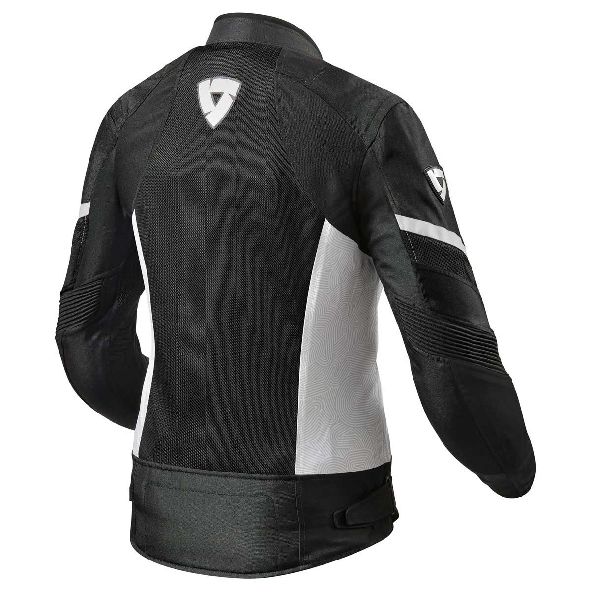 Revit Arc Air Ladies Textile Jacket Black / White - FREE UK Shipping, FREE 365 Day Returns | Moto Central