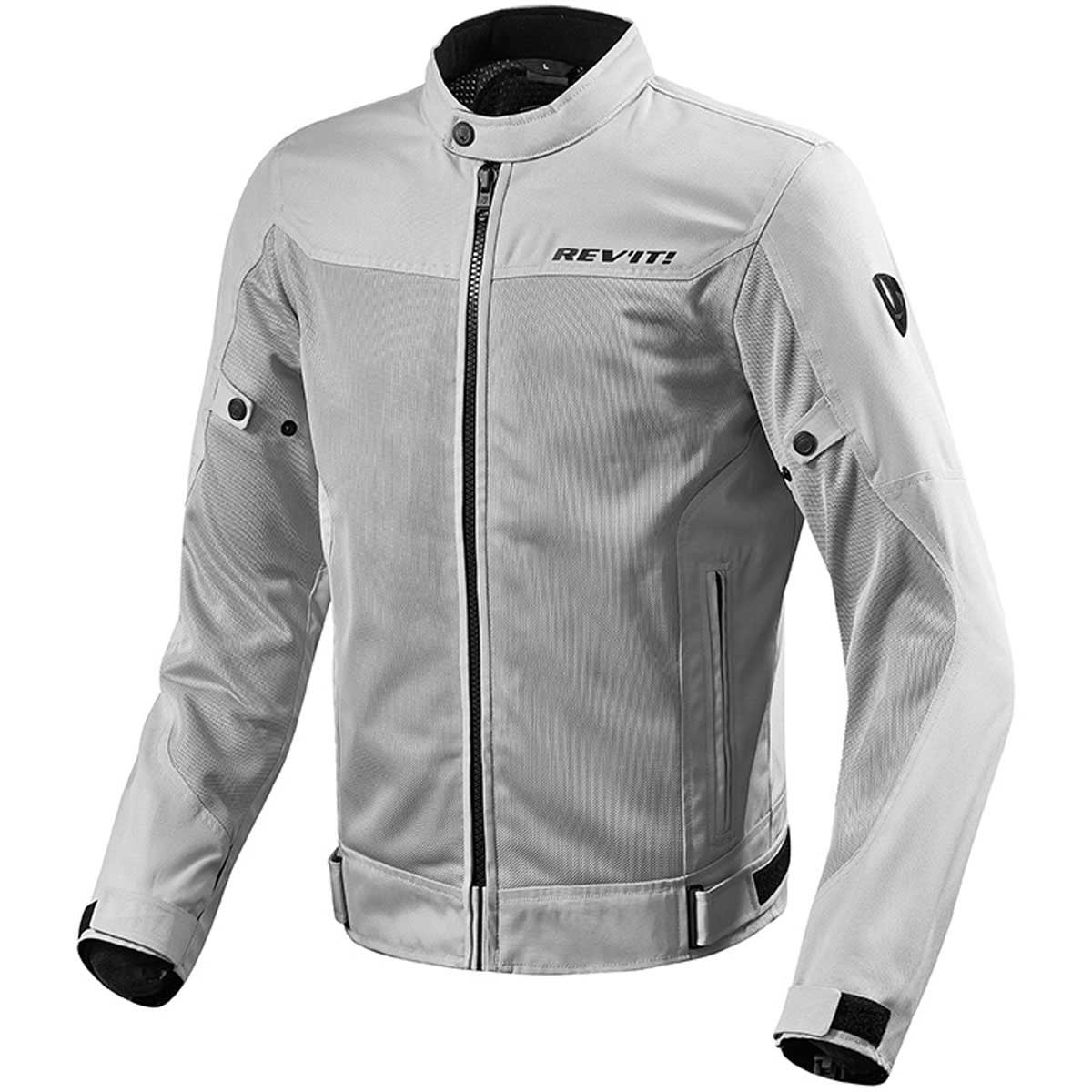 Revit Eclipse Riding Textile Jacket Silver - FREE UK Shipping, FREE 365 Day Returns | Moto Central