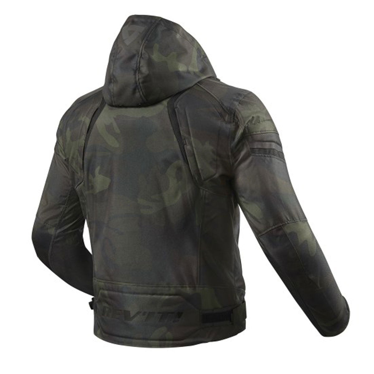 Revit Flare 2 Textile Jacket Camo Dark Green - FREE UK Shipping, FREE 365 Day Returns | Moto Central