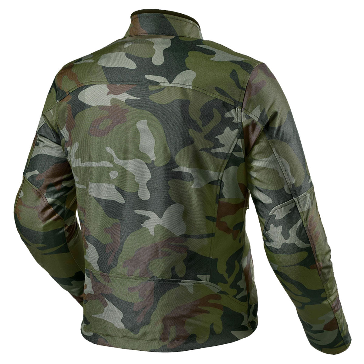 Revit Shade H2O Textile Jacket Camo Green / Light Grey - FREE UK Shipping, FREE 365 Day Returns | Moto Central