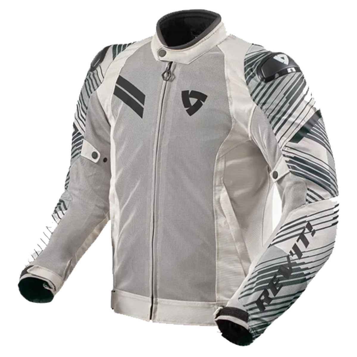 Revit Apex Air H2O Textile Jacket Light Grey / Black / White