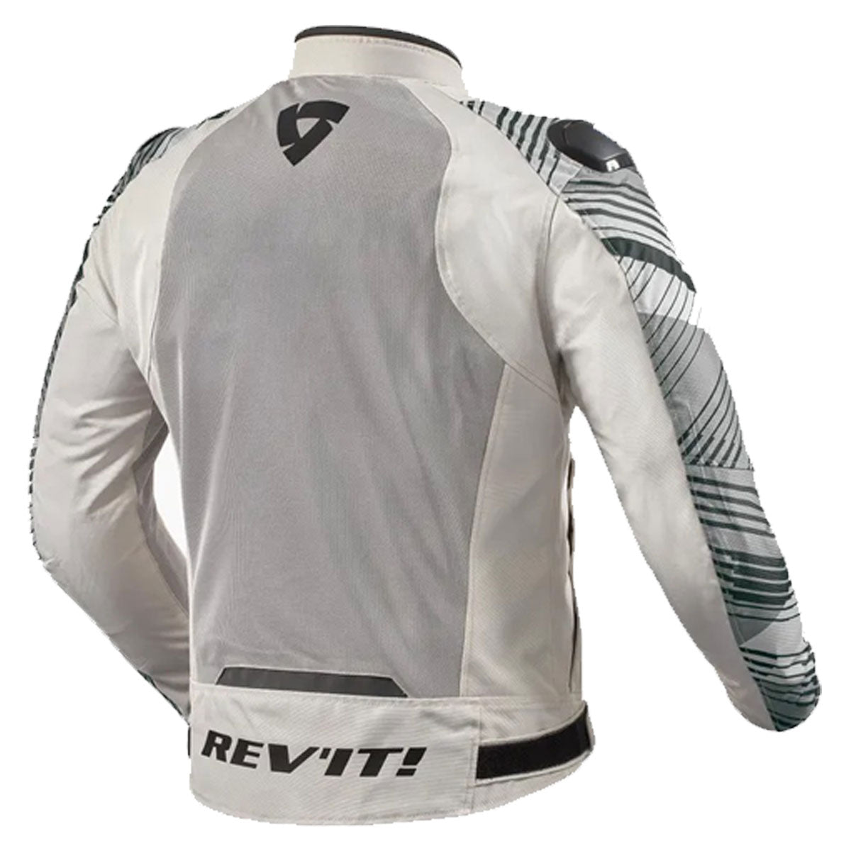 Revit Apex Air H2O Textile Jacket Light Grey / Black / White