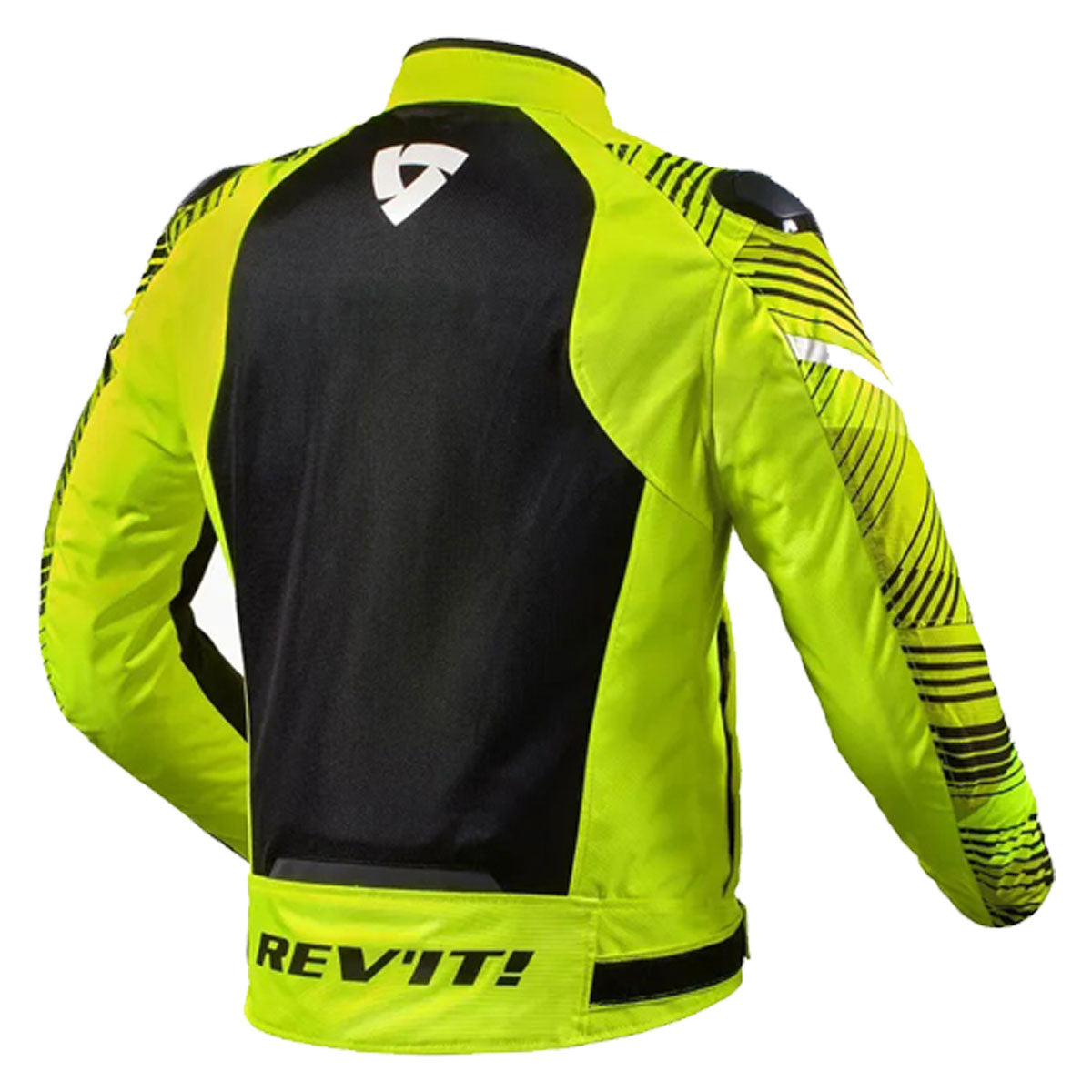 Revit Apex Air H2O Textile Jacket Neon Yellow / Black - FREE UK Shipping, FREE 365 Day Returns | Moto Central