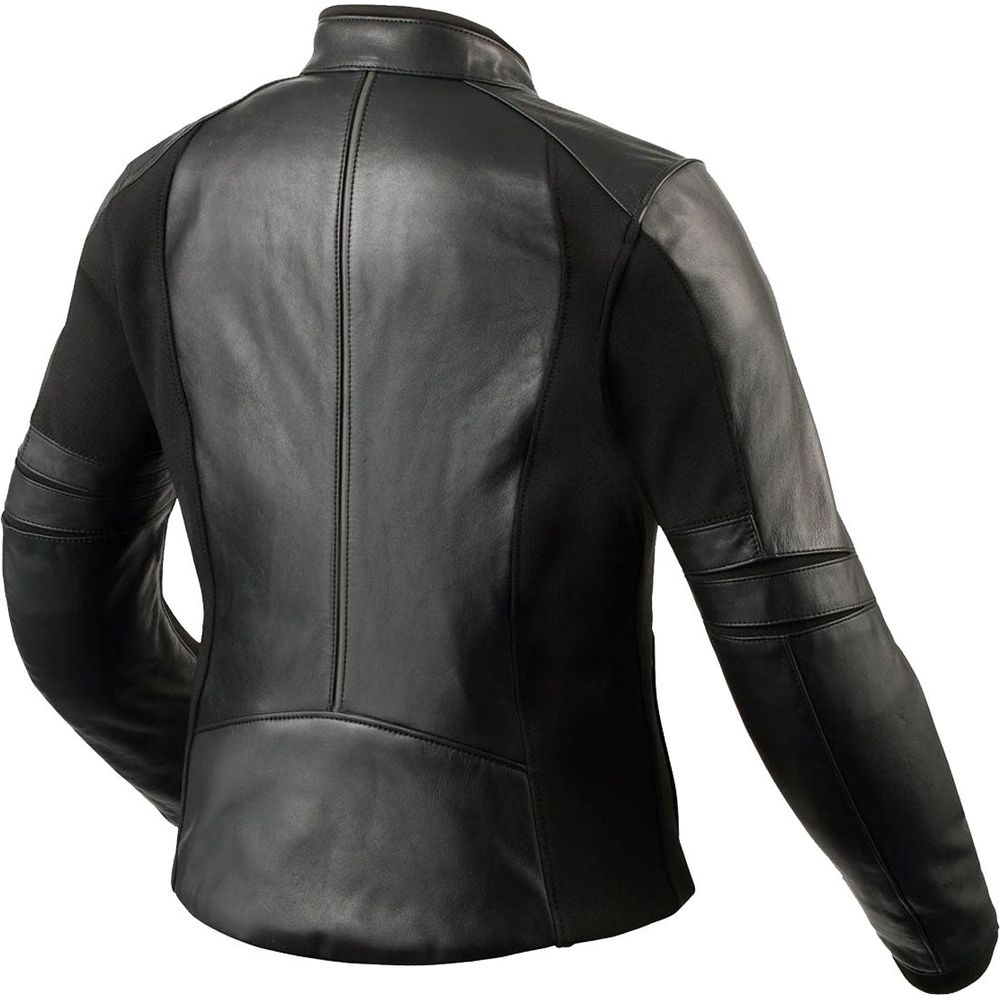 Revit Maci Ladies Leather Jacket Black - FREE UK Shipping, FREE 365 Day Returns | Moto Central