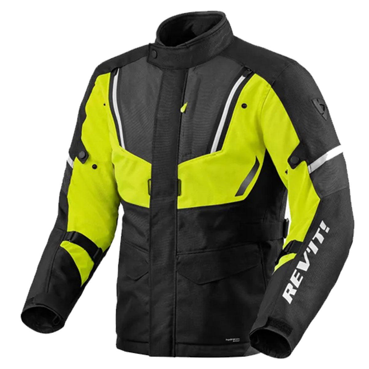 Revit Move H2O All Weather Touring Textile Jacket Black / Neon Yellow