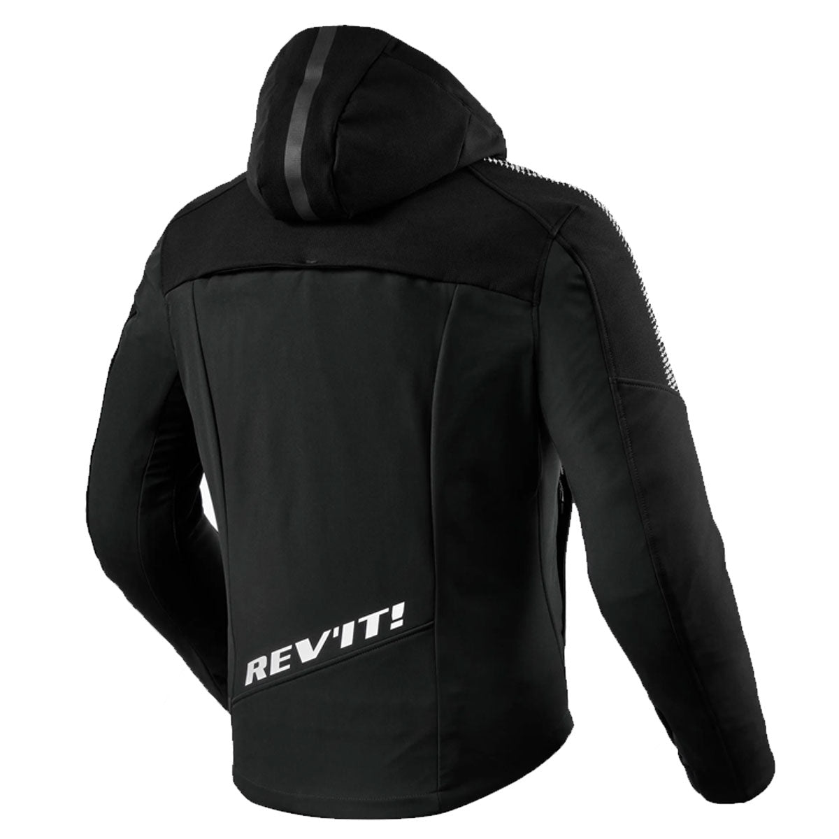 Revit Proxy H2O Hooded Textile Jacket Black / White