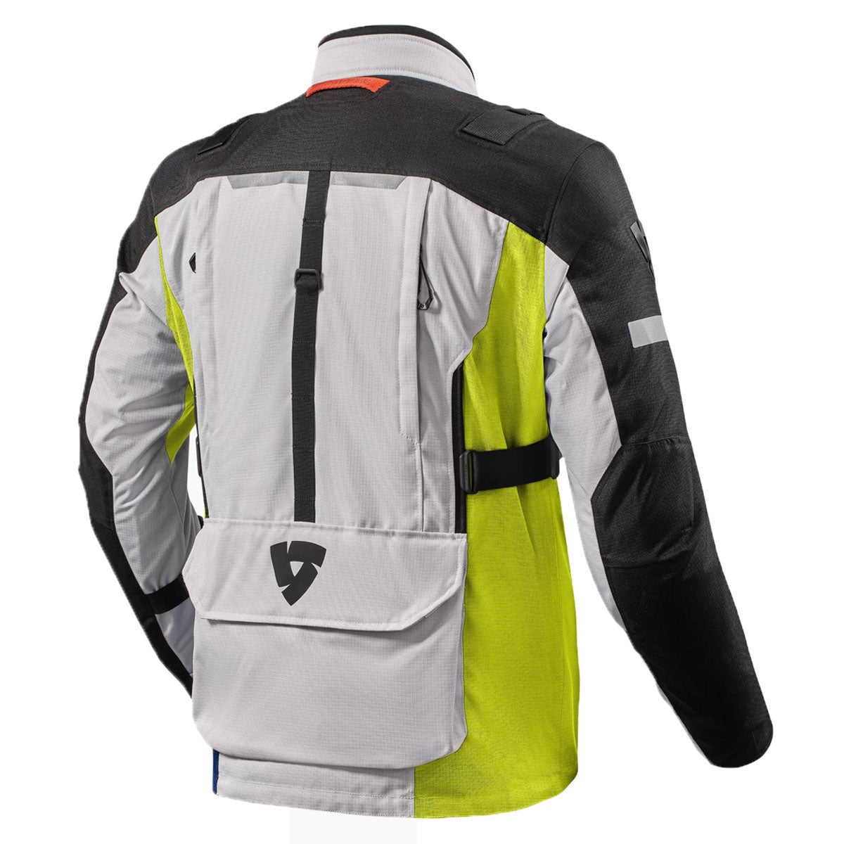 Revit Sand 4 H2O All Season Touring Textile Jacket Silver / Neon Yellow