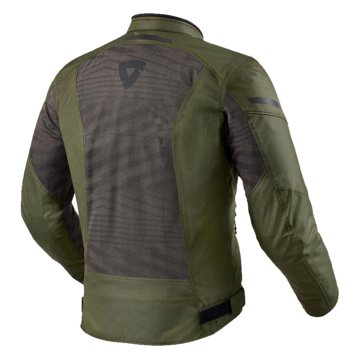 Revit Torque 2 H2O Textile Jacket Black / Dark Green - FREE UK Shipping, FREE 365 Day Returns | Moto Central