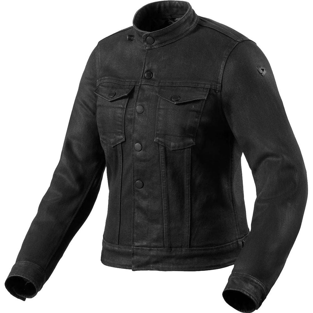 Revit Trucker Ladies Denim Jacket Black