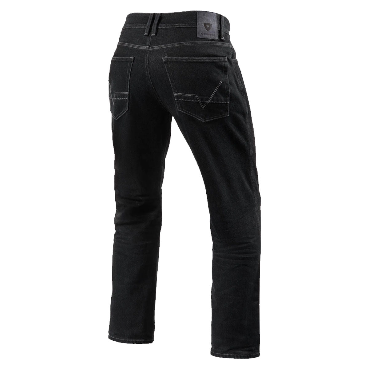 Revit Lombard 3 Regular Fit Riding Denim Jeans Dark Used Grey