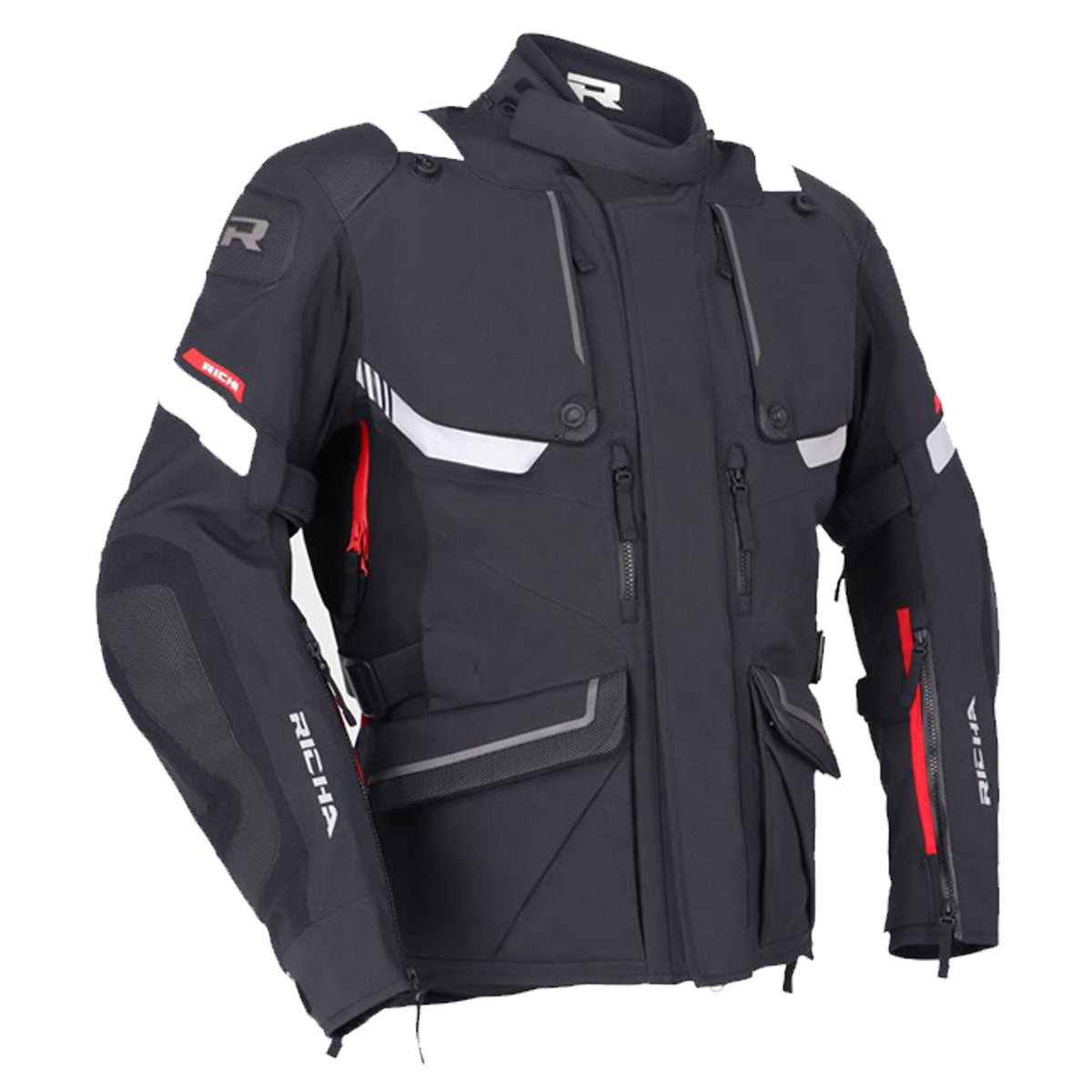 Richa Armada Pro Touring Short Gore-Tex Jacket Black