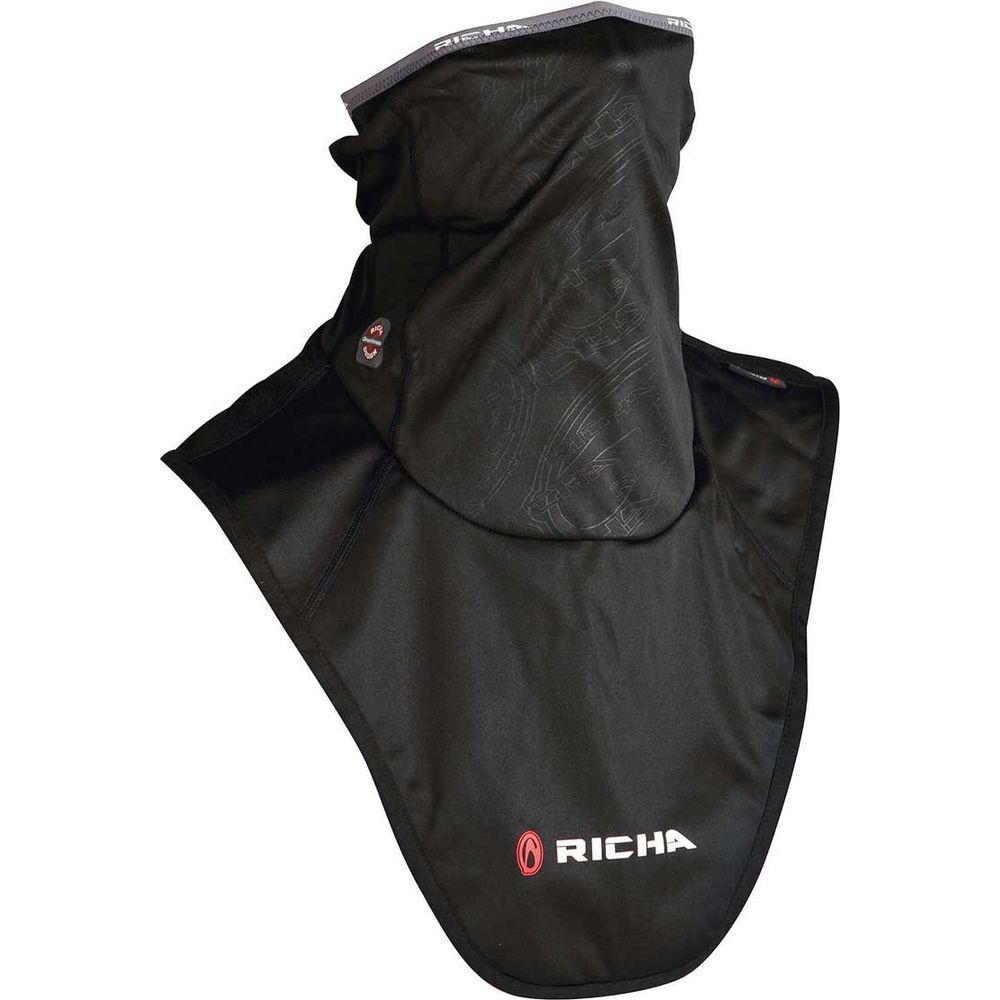 Richa Bike Pit Face & Neck Warmer Black - One Size