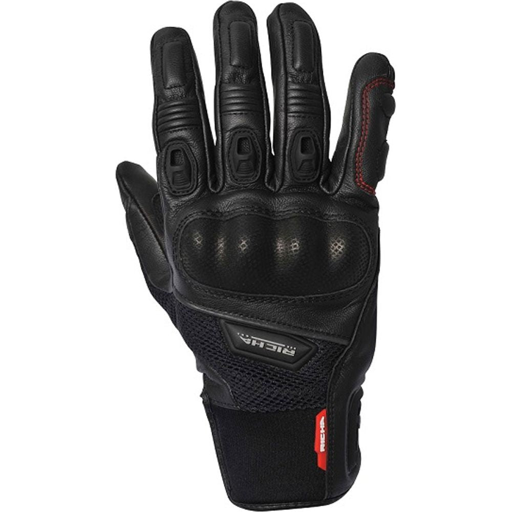 Richa Blast Summer Leather Gloves Black