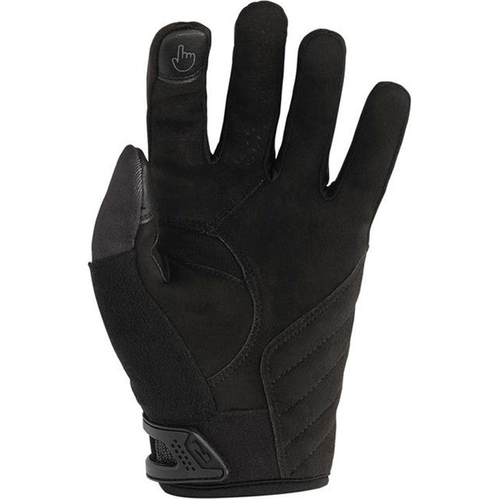 Richa Dora Textile Gloves Black / Dark Grey - FREE UK Shipping, FREE 365 Day Returns | Moto Central