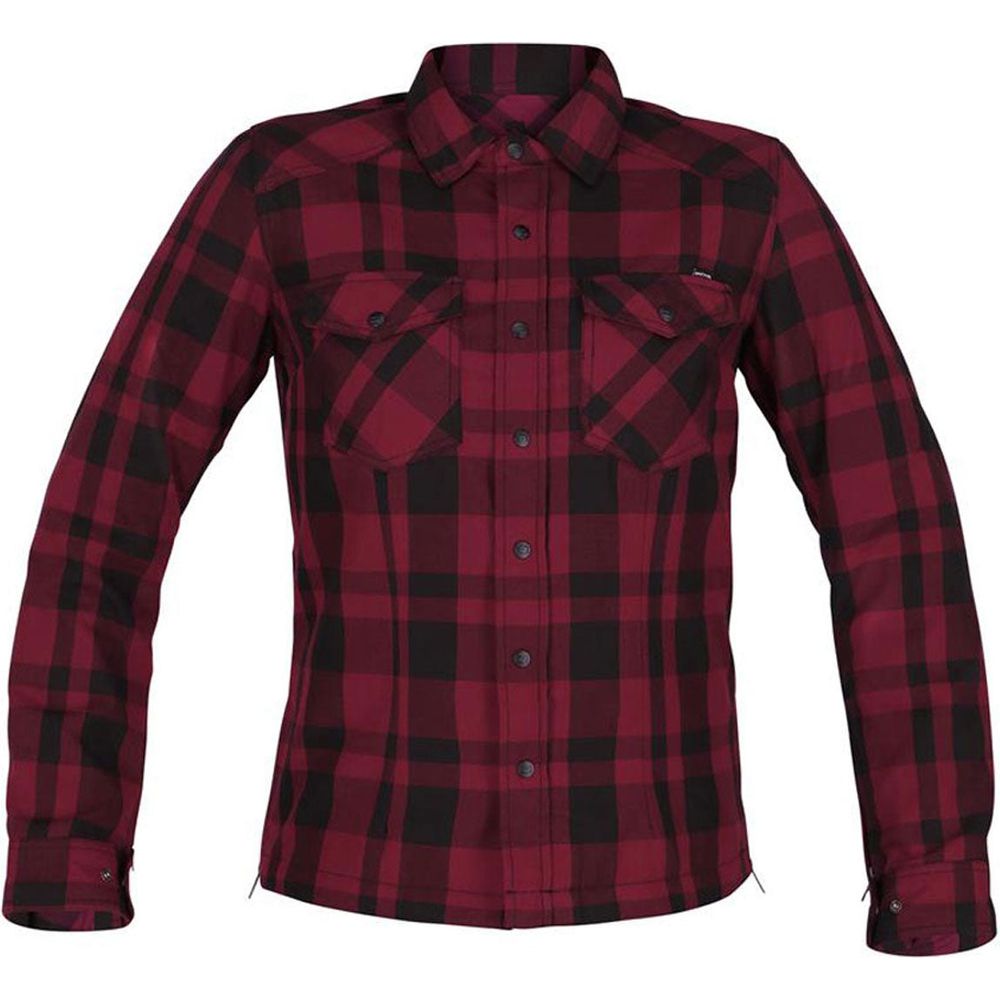 Richa Forest Ladies Shirt Black / Burgundy