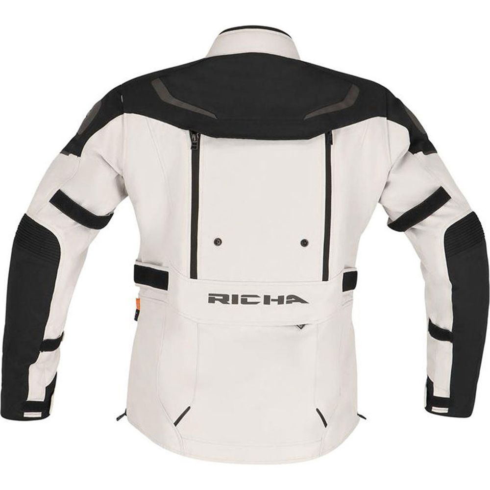 Richa Infinity 2 Adventure Ladies Textile Jacket Grey / Black - FREE UK Shipping, FREE 365 Day Returns | Moto Central