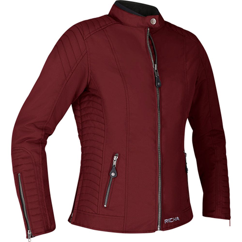 Richa Lausanne Ladies Textile Jacket Burgundy